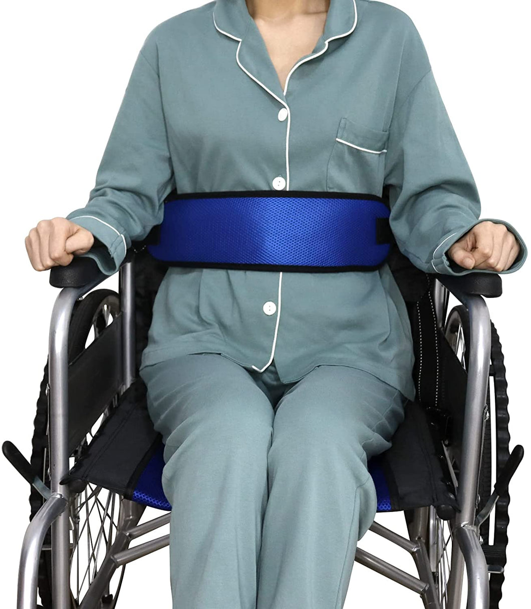 Cinturón de seguridad para silla de ruedas con correas ajustables