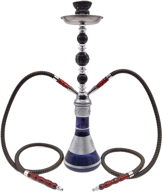 Hookah, 21 pulgadas 2 manguera profesional cachimba NDP75