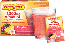 Cargar imagen en el visor de la galería, Mezcla para suplemento dietético bebible Emergen-C- 30 paquetes- Sabor Tropical
