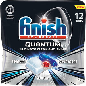 Finish Quantum Max Powerball, tabletas detergente para lavavajillas