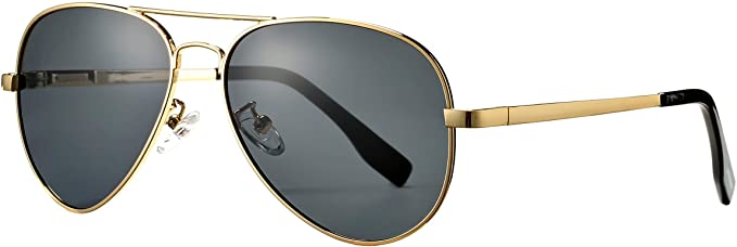 Aviator Gafas de sol polarizadas para mujeres hombres NDP58