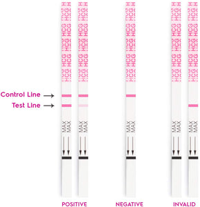 25 unidades de tiras de prueba de embarazo (HCG) NDP35