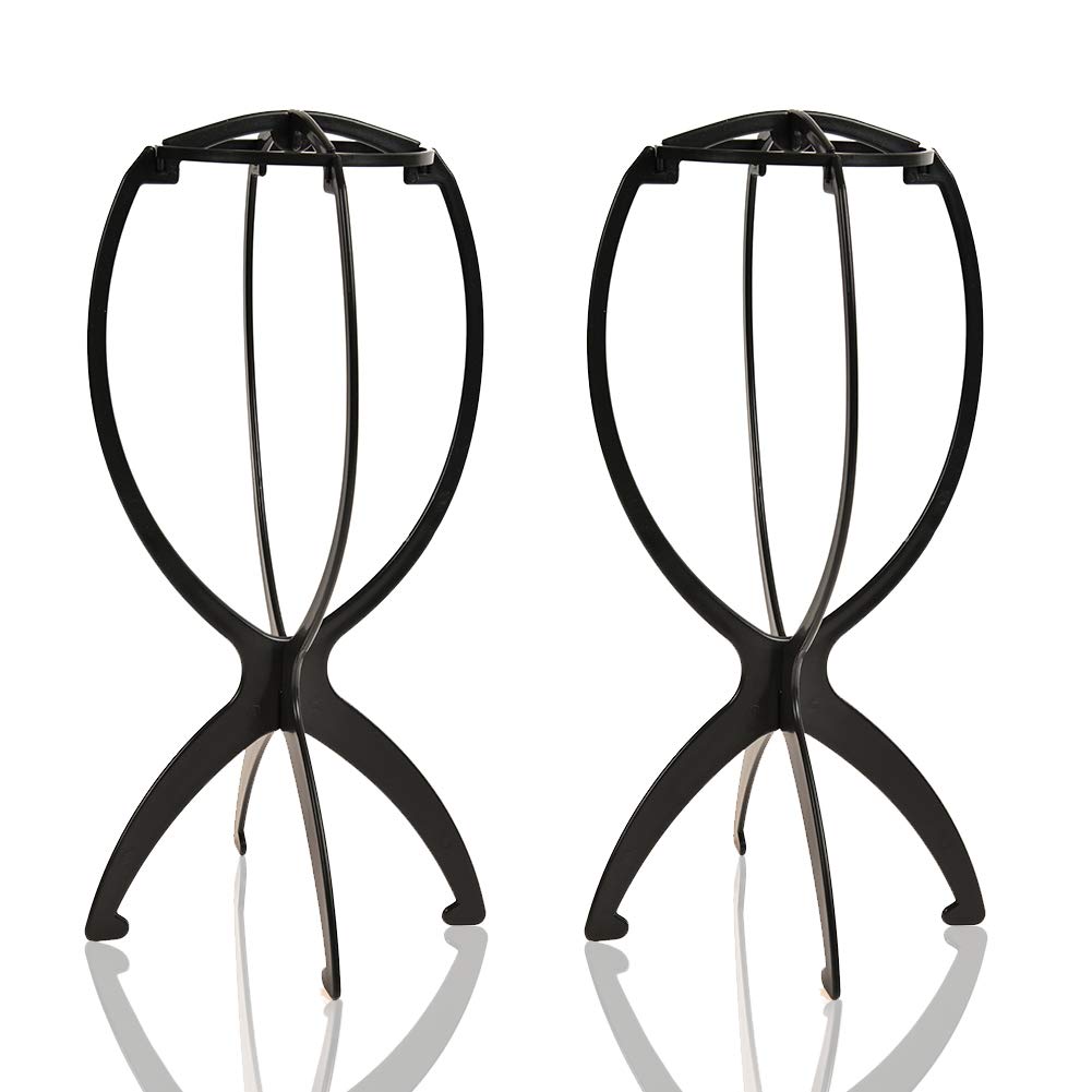 2 Soportes plegables para pelucas #34