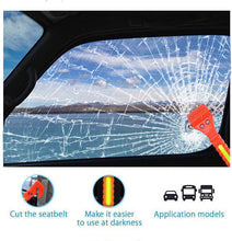Cargar imagen en el visor de la galería, Juego de 2 martillos de seguridad para coche, herramienta de escape de emergencia NDP-63
