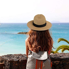 Cargar imagen en el visor de la galería, Sombrero Panamá Paja Para El Sol NDP28
