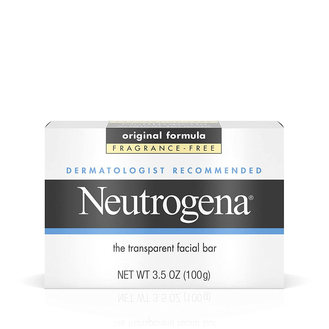 Barra facial de fórmula original NEUTROGENA, sin fragancia 3.5 oz