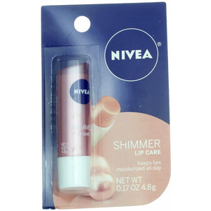 NIVEA shimmer radiante lip care 0.17 oz (paquete de 2)