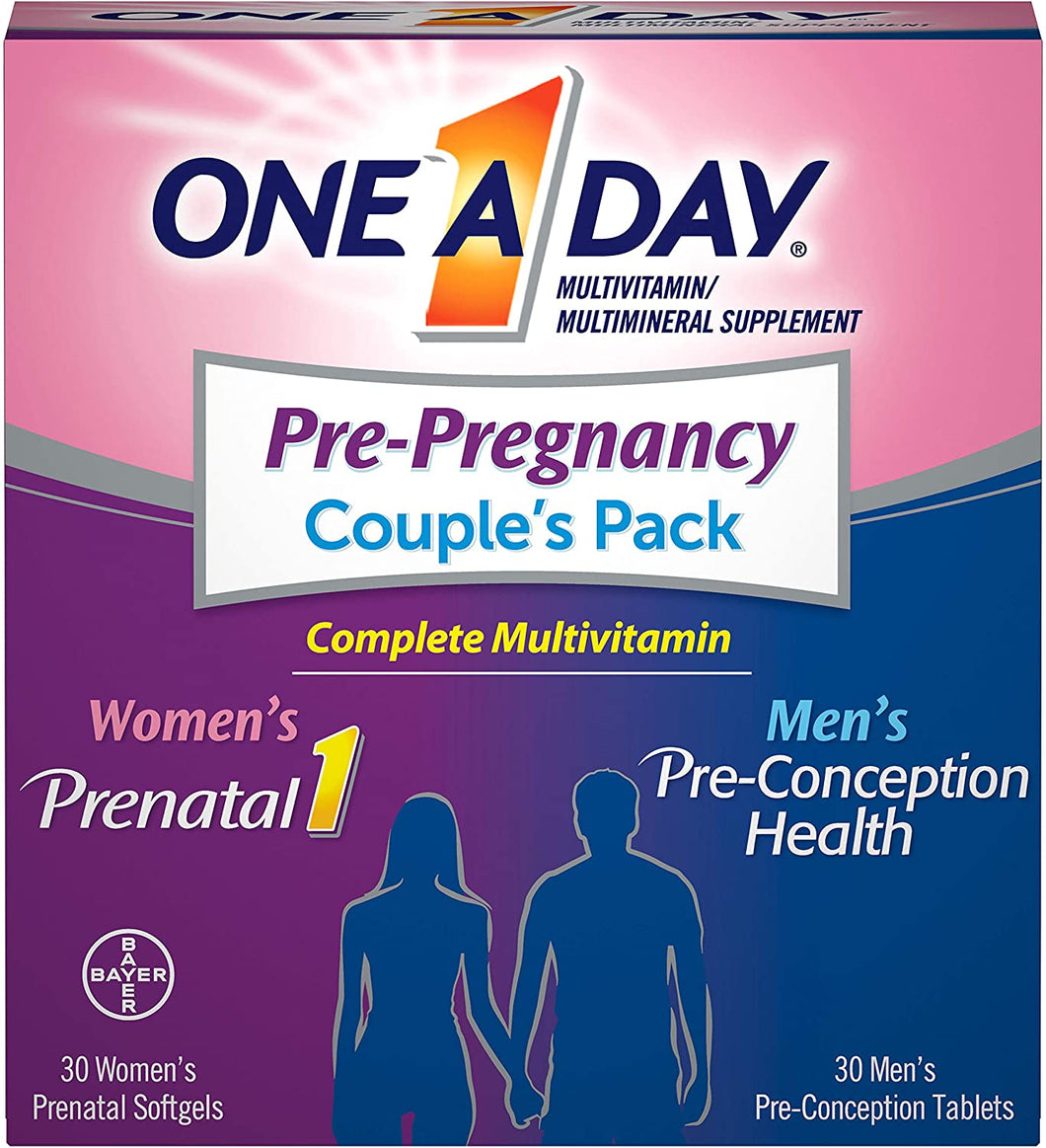 Multivitamina prenatal para parejas