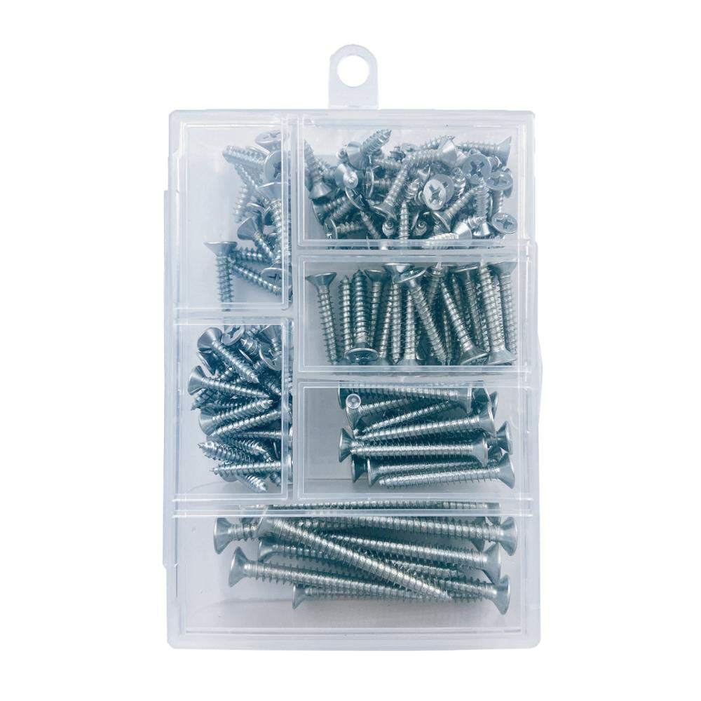 Tornillos variados de metal 150 unidades NDP5