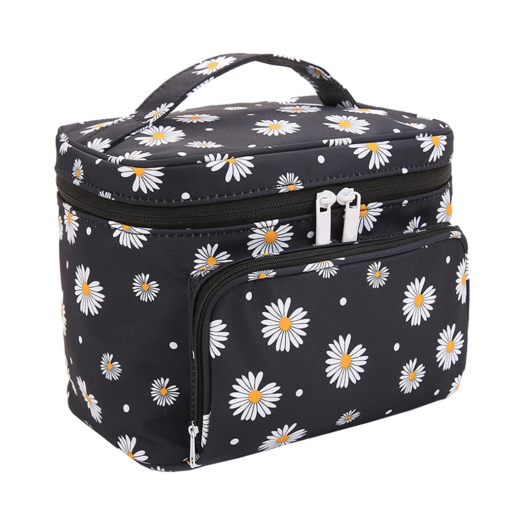 Bolsa de maquillaje para mujeres Negro NDP72