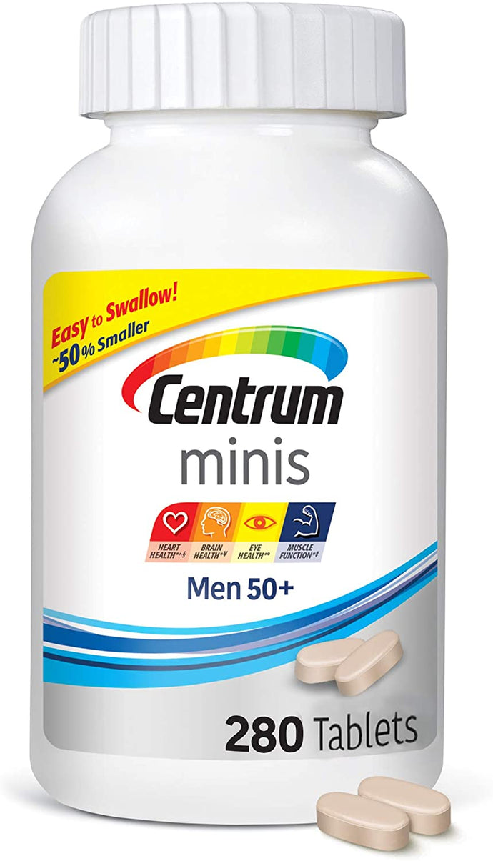 Centrum Minis para hombres mayores de 50+ años (280 tabletas)