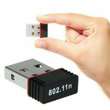 Cargar imagen en el visor de la galería, Mini USB WiFi WLAN Adaptador de red inalámbrica 802.11
