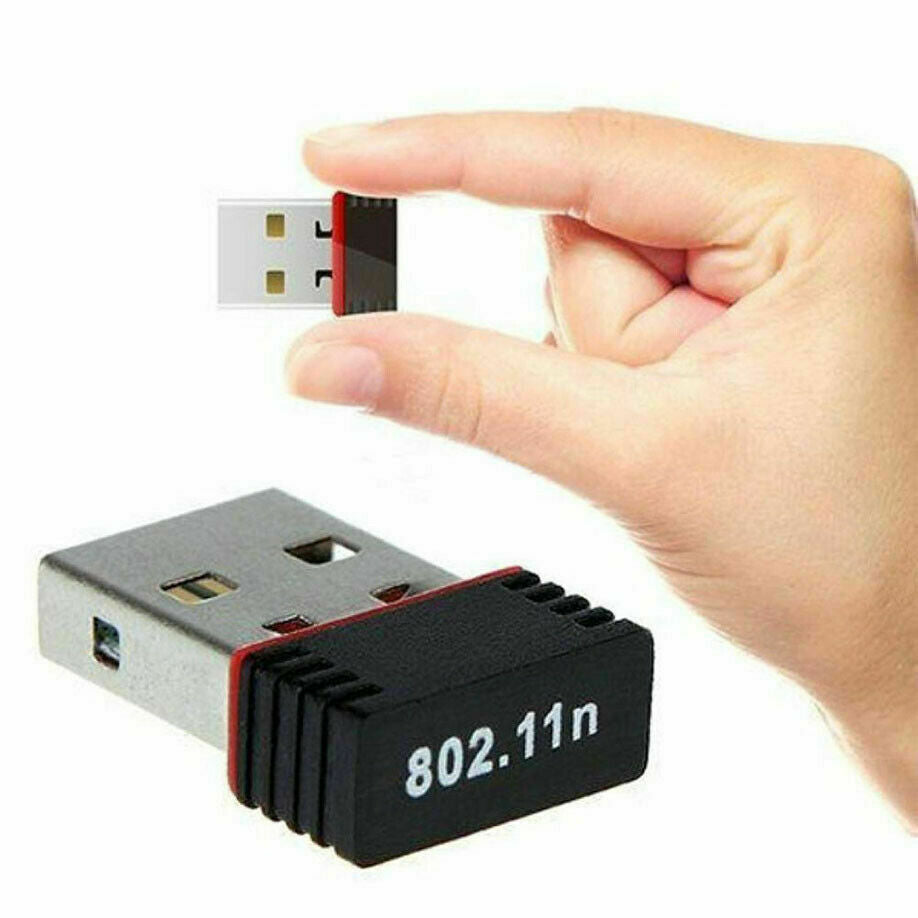 Mini USB WiFi WLAN Adaptador de red inalámbrica 802.11