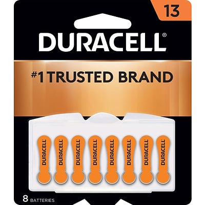 Duracell Baterías de audífonos de larga duración tamaño 13