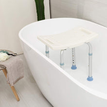 Cargar imagen en el visor de la galería, Silla de ducha, taburete de baño ajustable  NDP24
