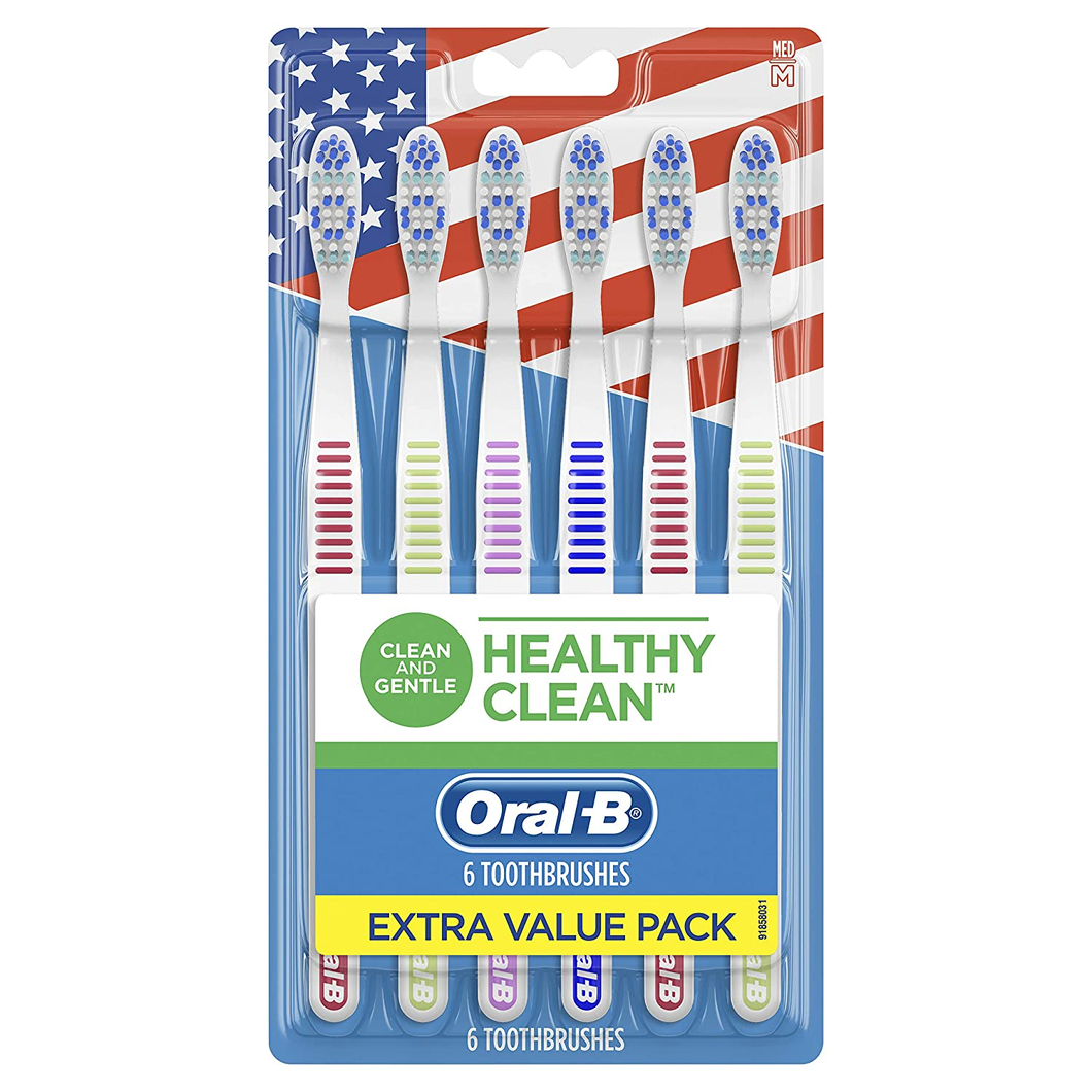 Oral-B Cepillo de dientes  mediano, (6 unidades) NDP3
