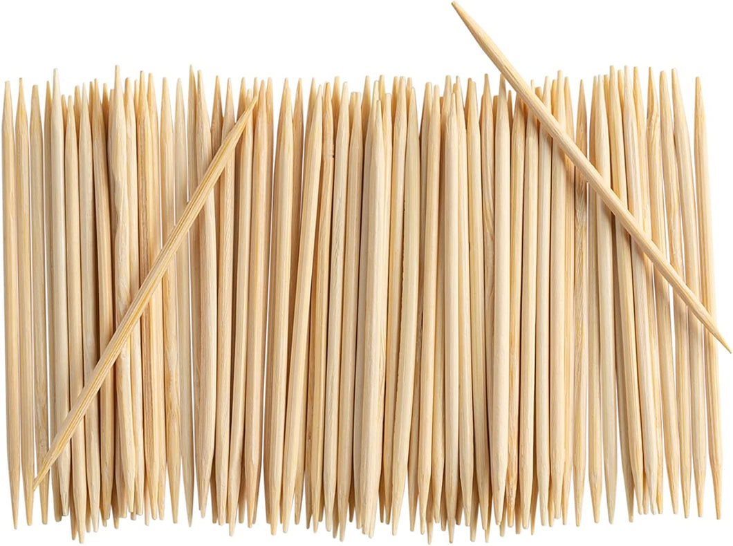 3000 palillos de dientes de bambú natural