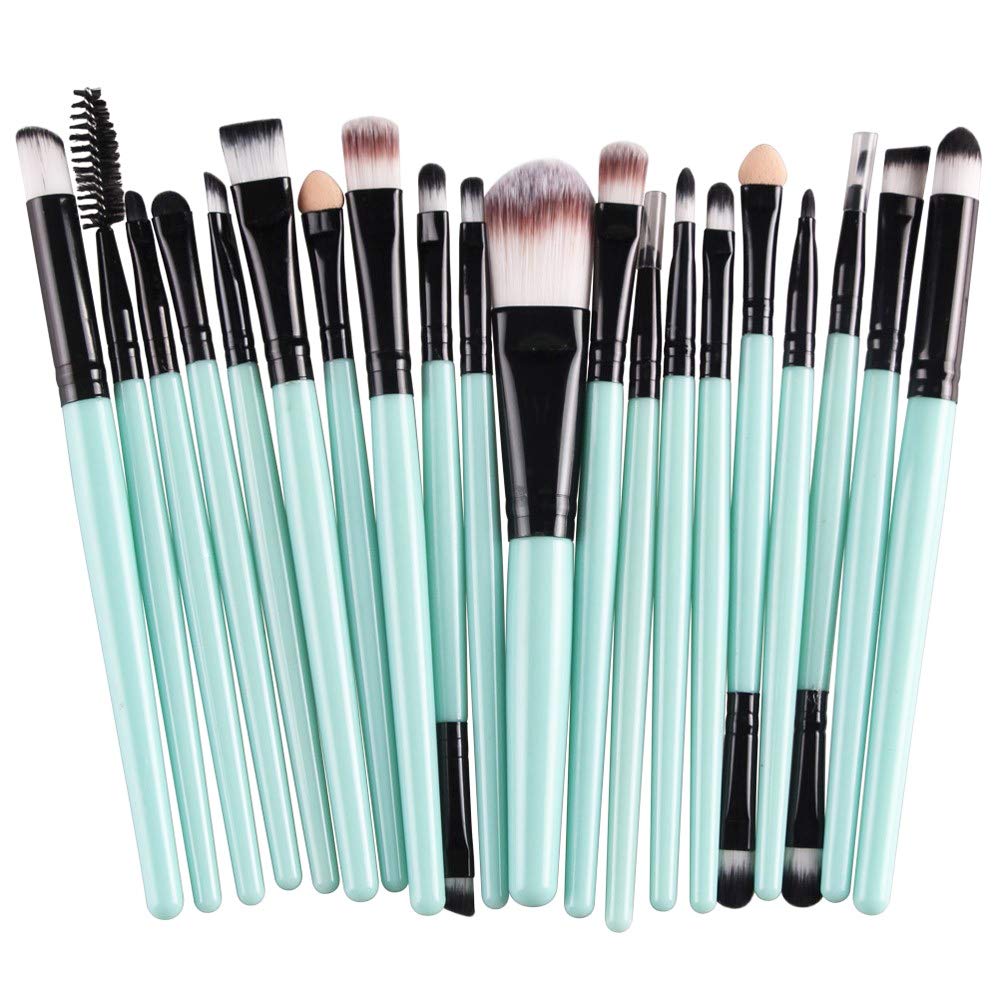 Juego de brochas de maquillaje para ojos, 20 piezas NDP54