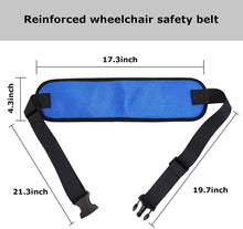 Cargar imagen en el visor de la galería, Cinturón de seguridad para silla de ruedas con correas ajustables, NDP18
