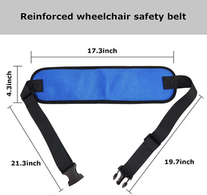 Cinturón de seguridad para silla de ruedas con correas ajustables, NDP18
