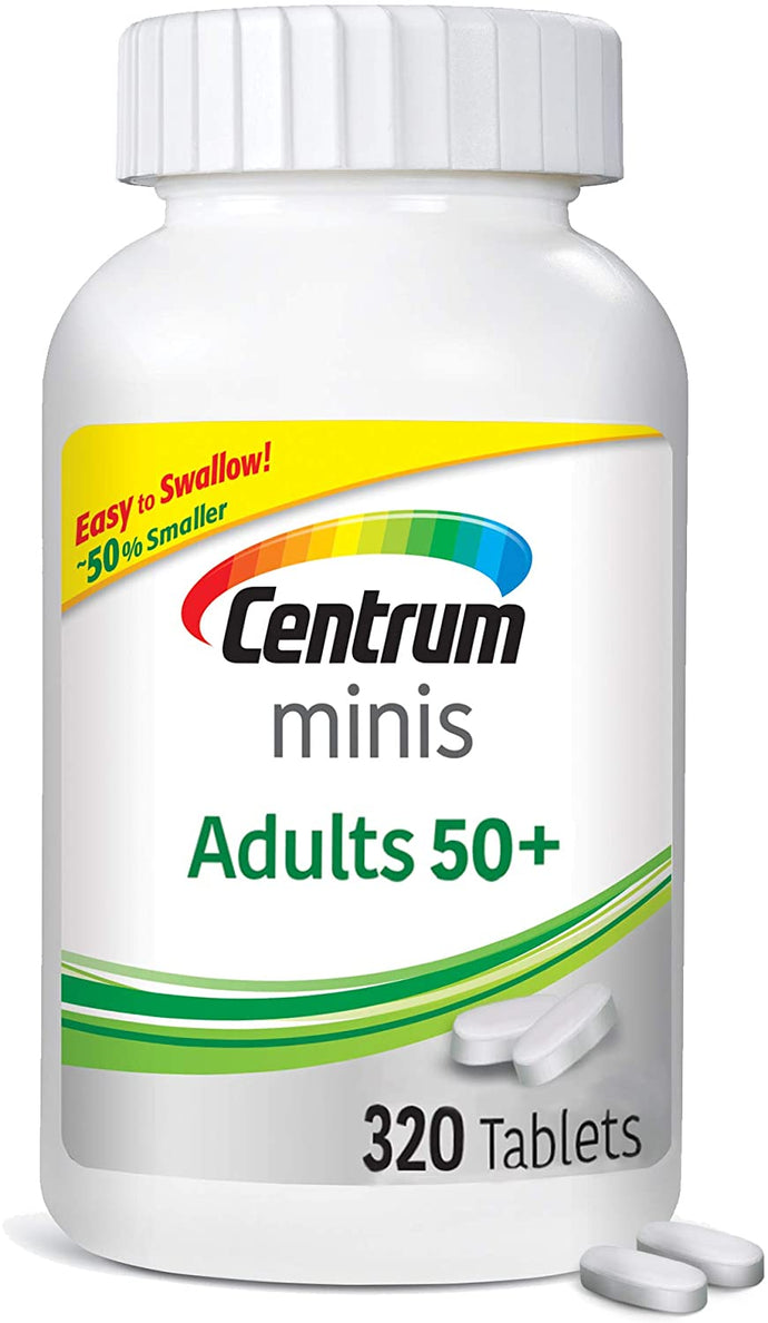 Centrum Minis para Adultos mayores de 50+ años (320 tabletas)