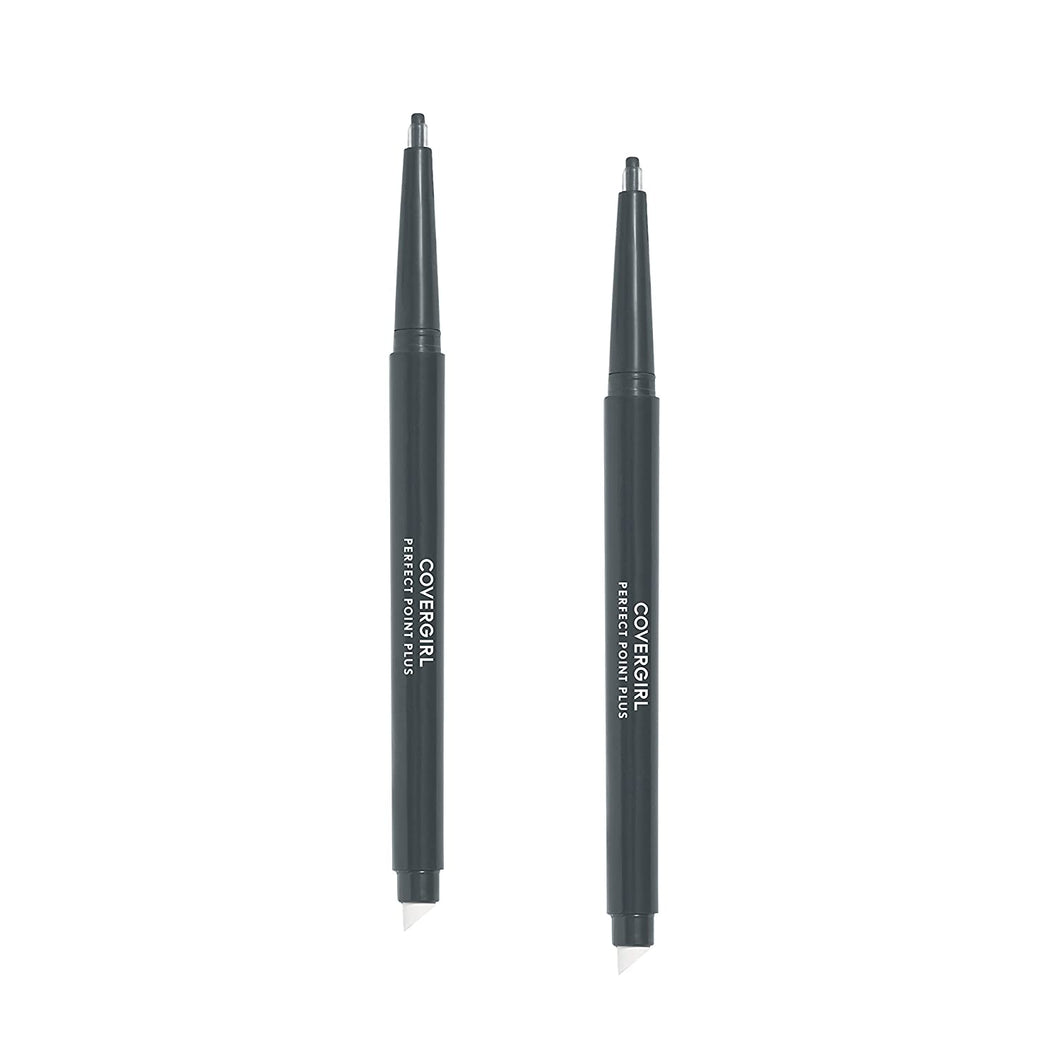 2 Lápiz rímel delineador CoverGirl Perfect Point Eye Liner, 0.008 oz.
