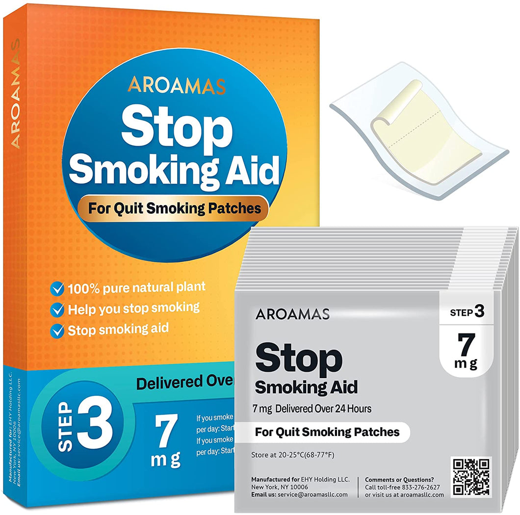 Parches de nicotina para dejar de fumar, Paso 3, 7 mg - 21 Parches