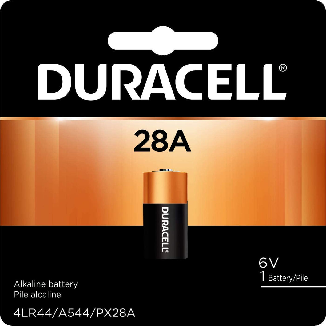 Pila Duracell tamaño 28A (2 pilas) NDP39