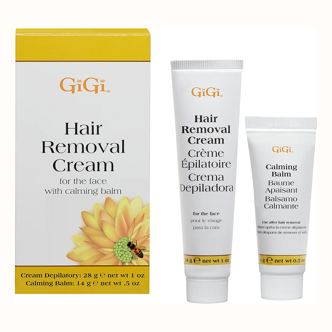 Crema depilatoria facial y Bálsamo Calmante Set