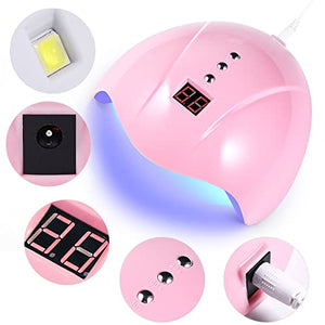 Kit de uñas secas LED de lámpara UV portátil