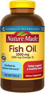 Aceite de pescado 1000 mg cápsulas blandas