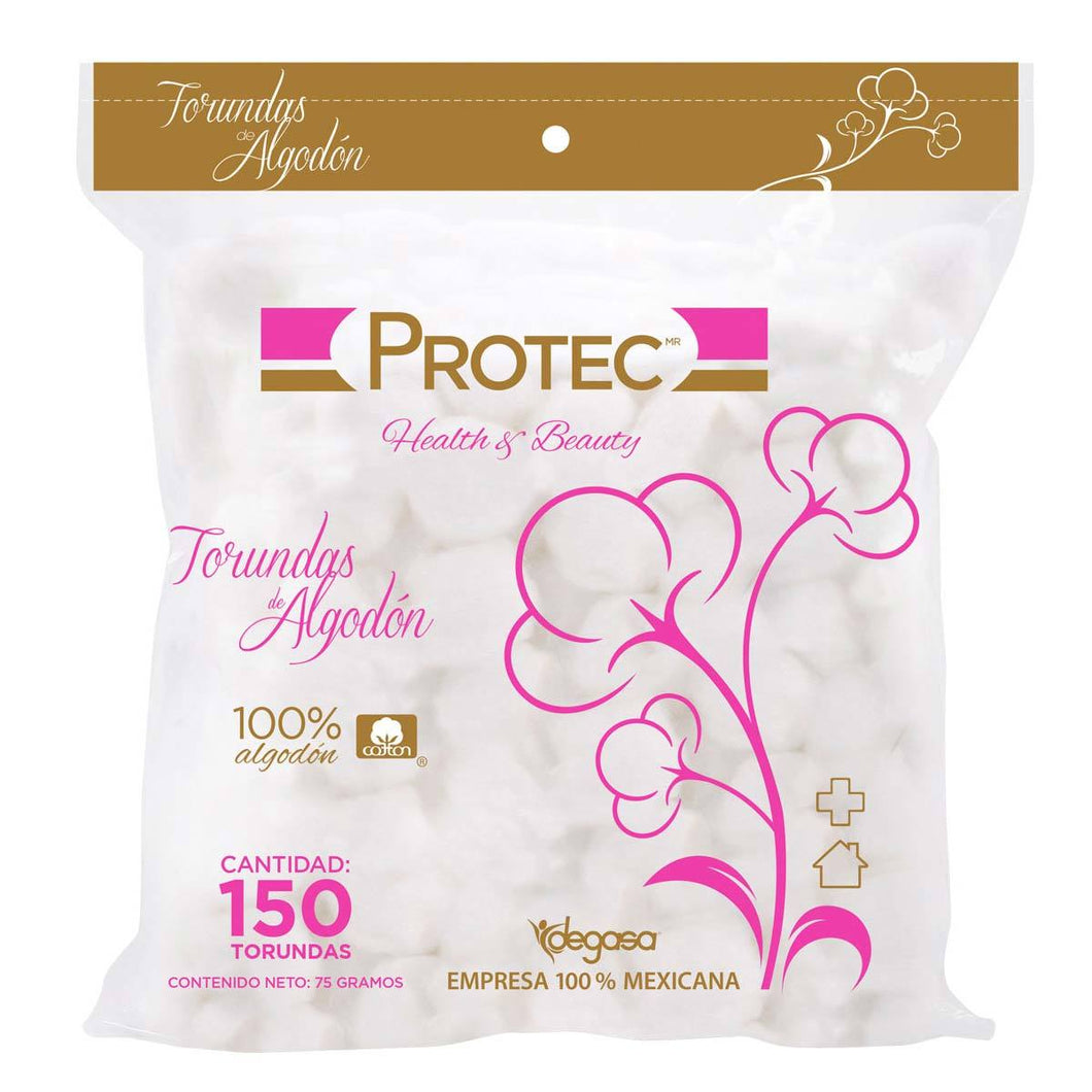 Bolitas de algodón, 150 unidades