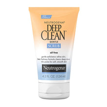 Cargar imagen en el visor de la galería, Neutrogena Deep Clean Exfoliante facial diario suave, limpiador sin aceite, 4.2 fl. Onz
