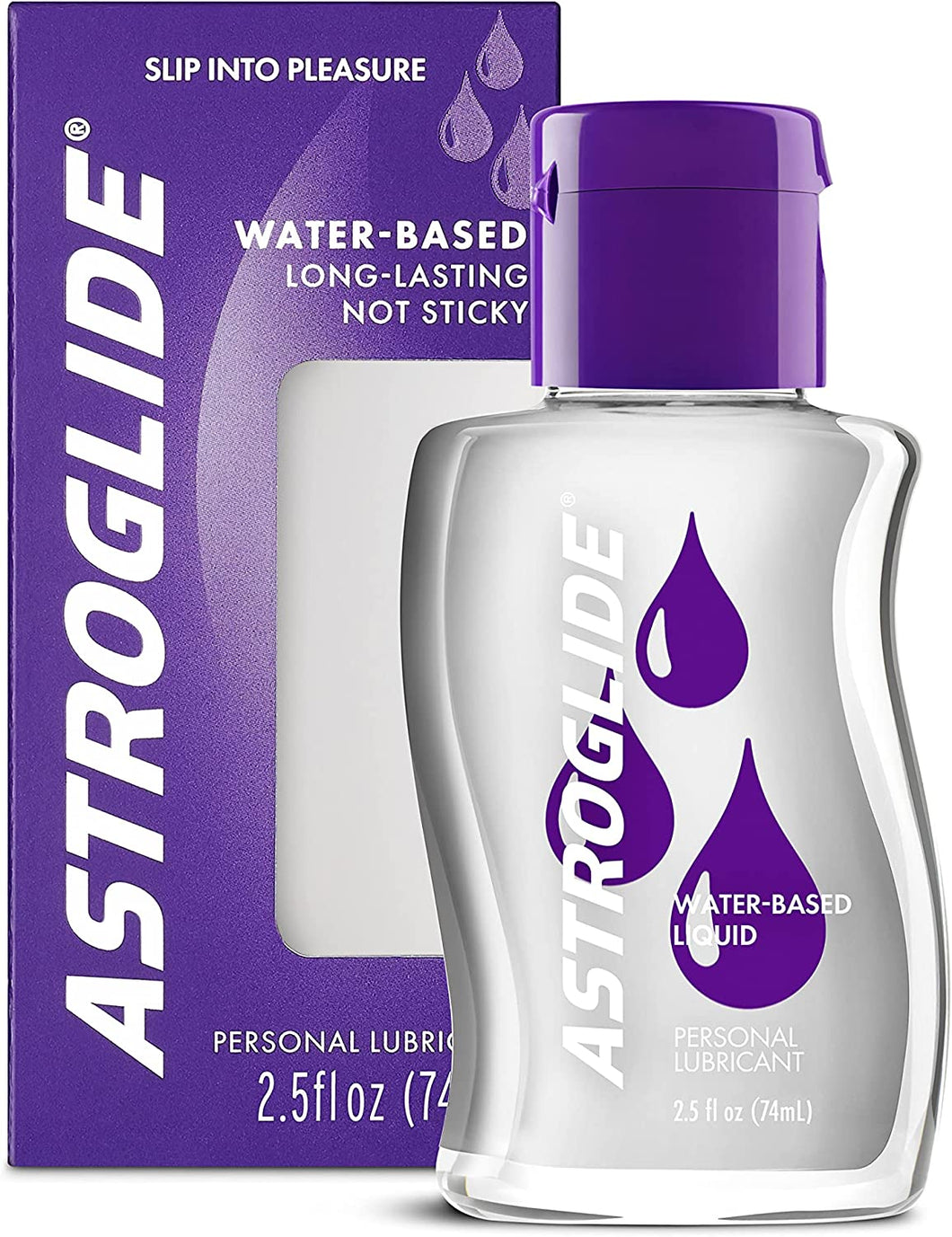 Lubricante personal transparente a base de agua
