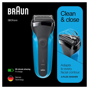 Afeitadora eléctrica en seco o húmedo Braun Series 3 310s