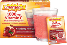 Cargar imagen en el visor de la galería, Mezcla para suplemento dietético bebible Emergen-C- 30 paquetes- Sabor: Granada, arándano
