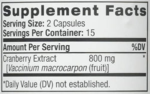 Cápsulas de arándano 800mg- 30 capsulas