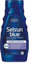 Cargar imagen en el visor de la galería, Selsun Blue medicado Caspa Champú / Acondicionador 2 en 1 Tratamiento, 11 onzas

