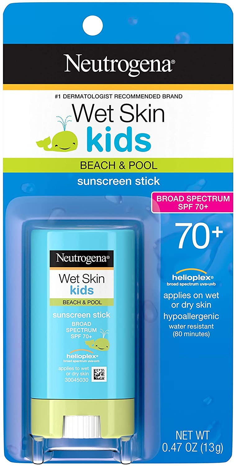 Protector solar resistente al agua para rostro y cuerpo 0.47 oz