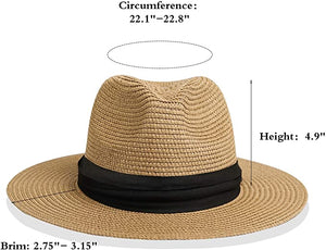 Sombrero Panamá Paja Para El Sol NDP28
