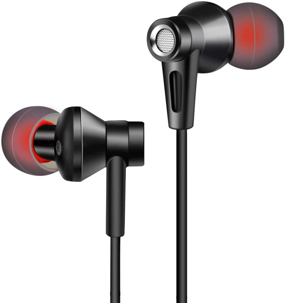 Auriculares con cable de 0.138 in con enchufe de graves profundos NDP16