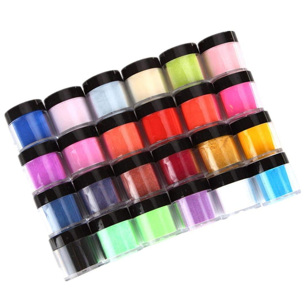 24 Colores de Uñas Acrílico