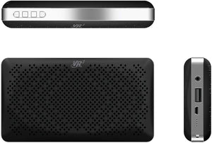 VR3 portátil 4000mAh Power Bank con Bluetooth Dual Altavoces, con micrófono y más de 35 horas  de reproducción NDP10