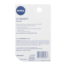 Cargar imagen en el visor de la galería, NIVEA shimmer radiante lip care 0.17 oz (paquete de 2)
