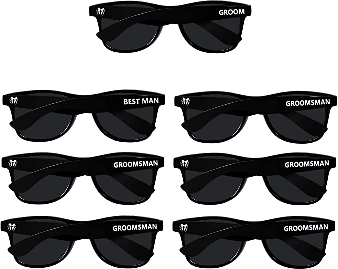 7 gafas de sol de despedida de soltero NDP56