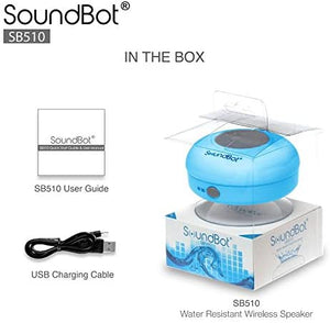 Dispositivo para escuchar música SoundBot SB510, resistente al agua NDP11