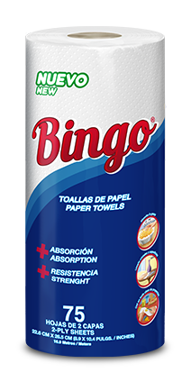 Toallas de papel de 75 hojas ✅