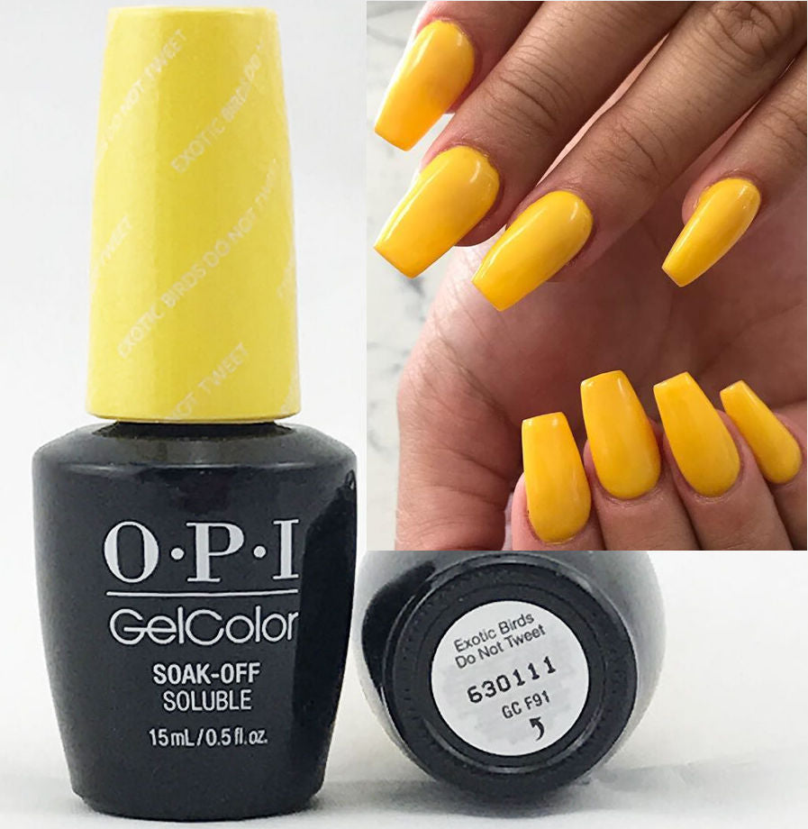 Exotic birds do not tweet (GC F91)