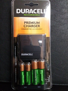 Duracell- Cargador con batería recargable AA & AAA