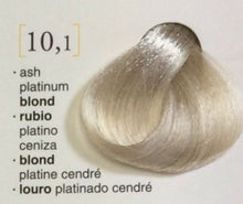 Cargar imagen en el visor de la galería, Salerm Hair Color Permanent  2.3oz ( 10.1 Ash Platinum Blond )
